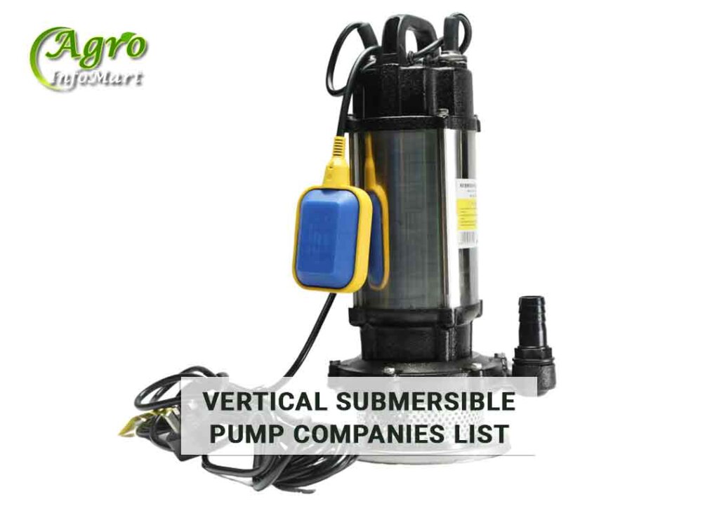 Vertical submersible pump manufacturers Companies In India