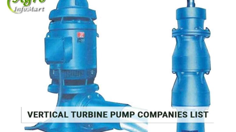 Vertical turbine pump manufacturers Firms In India