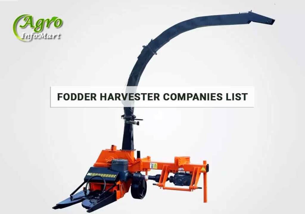 Fodder Harvester Manufacturers Companies In India