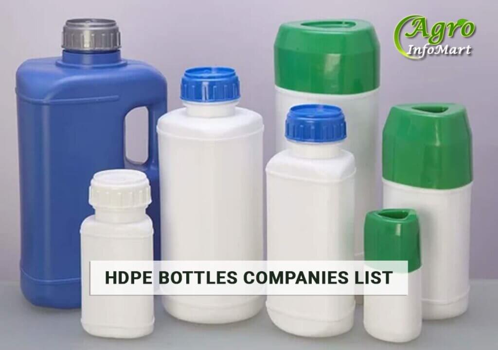 High Quality Hdpe Bottles Manufacturers Companies In India