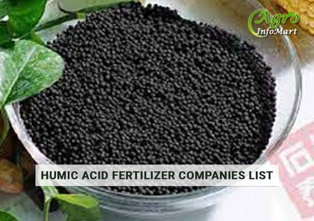 `humic acid fertilizer Manufacturers Companies In India