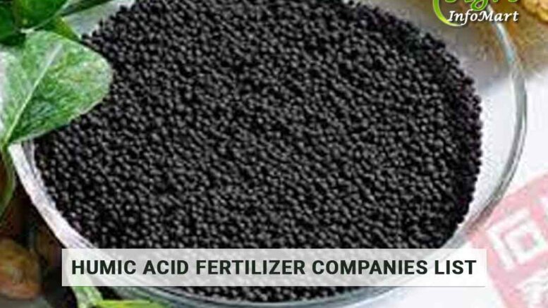 `humic acid fertilizer Manufacturers Companies In India
