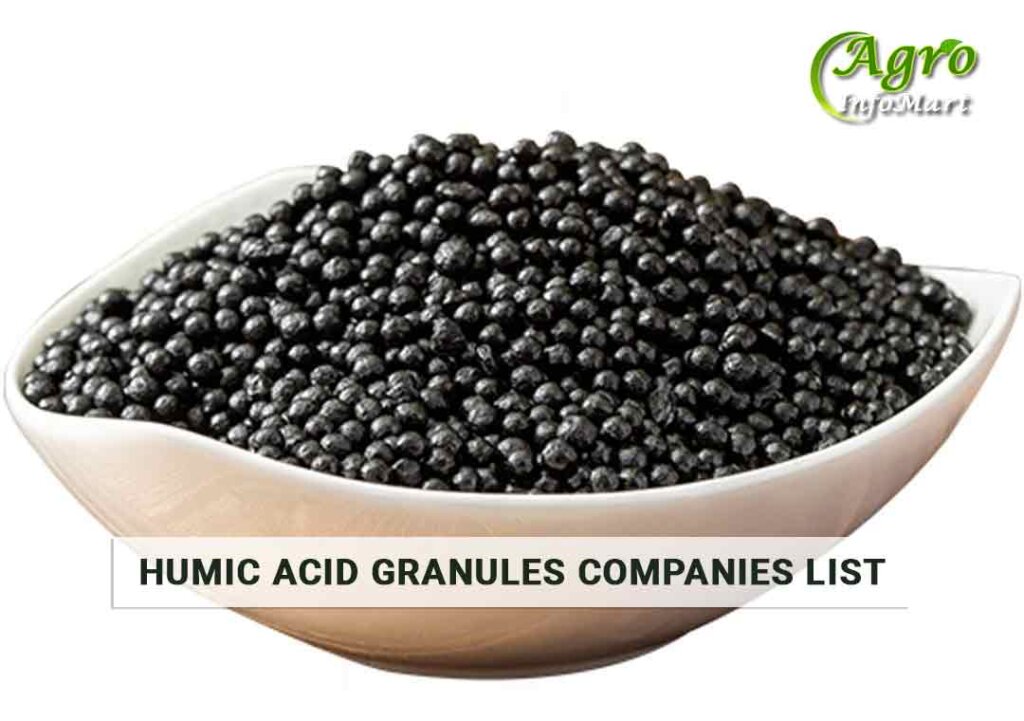 Humic acid granules Manufacturers Companies In India