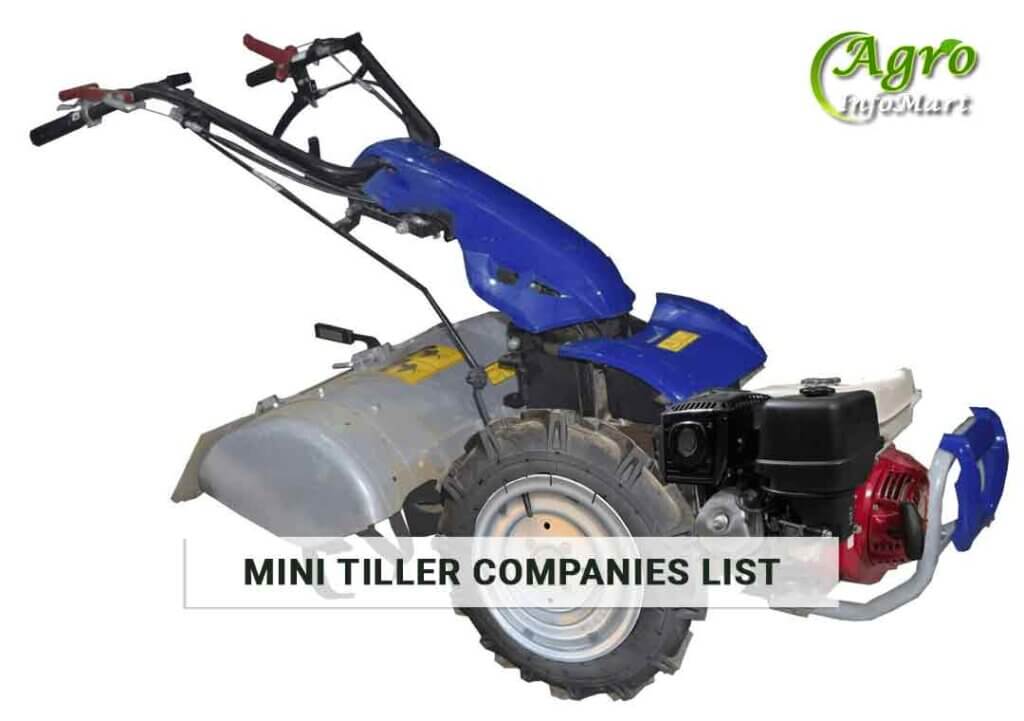 Mini Tiller Manufacturers Companies In India