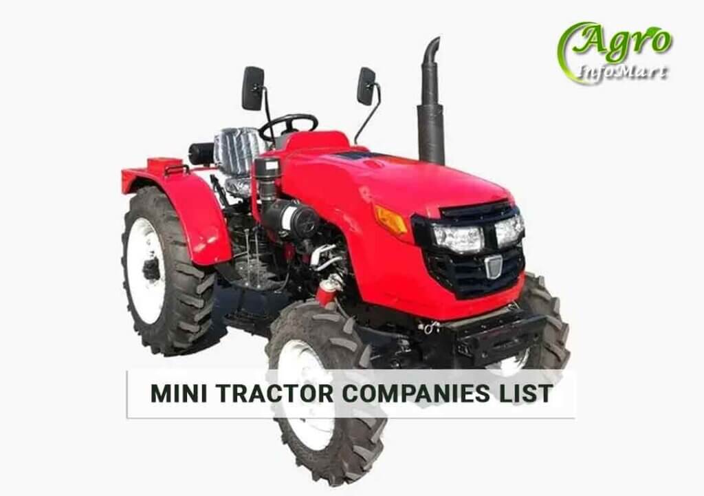 Mini Tractor Manufacturers Companies In India