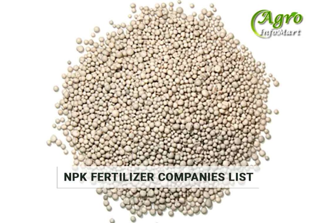Npk Fertilizer Manufacturers Companies In India