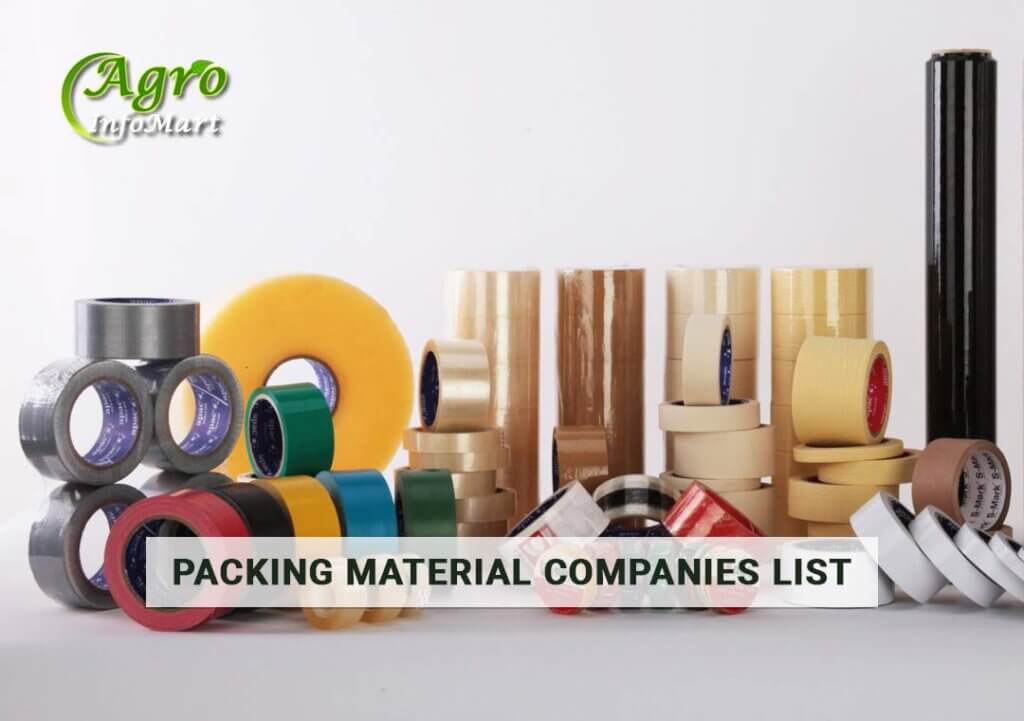 Packing Material Manufacturers Companies In  India