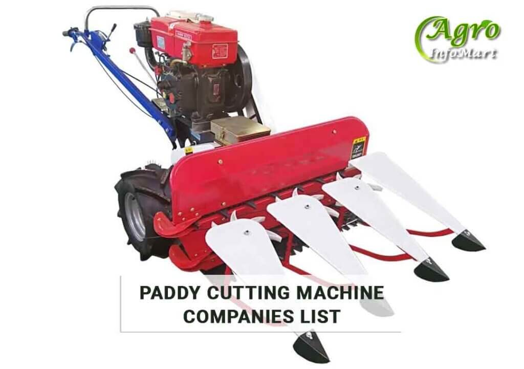 paddy cutting machine manufacturers Companies In India