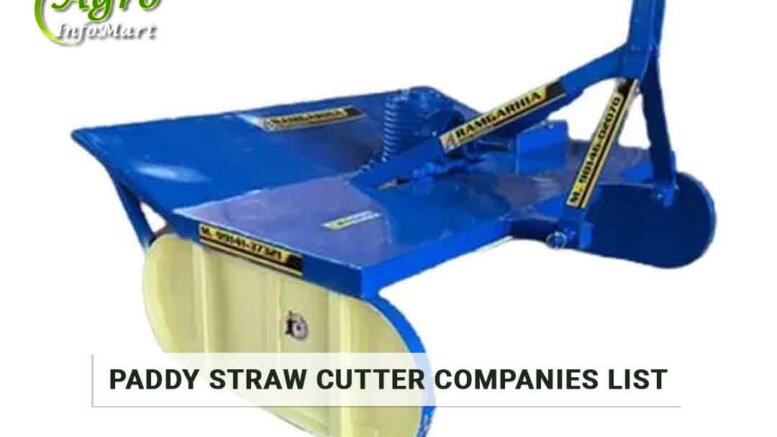 Paddy Straw Cutter Manufacturers Companies In India