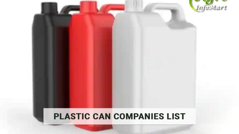 plastic can manufacturers Companies In India