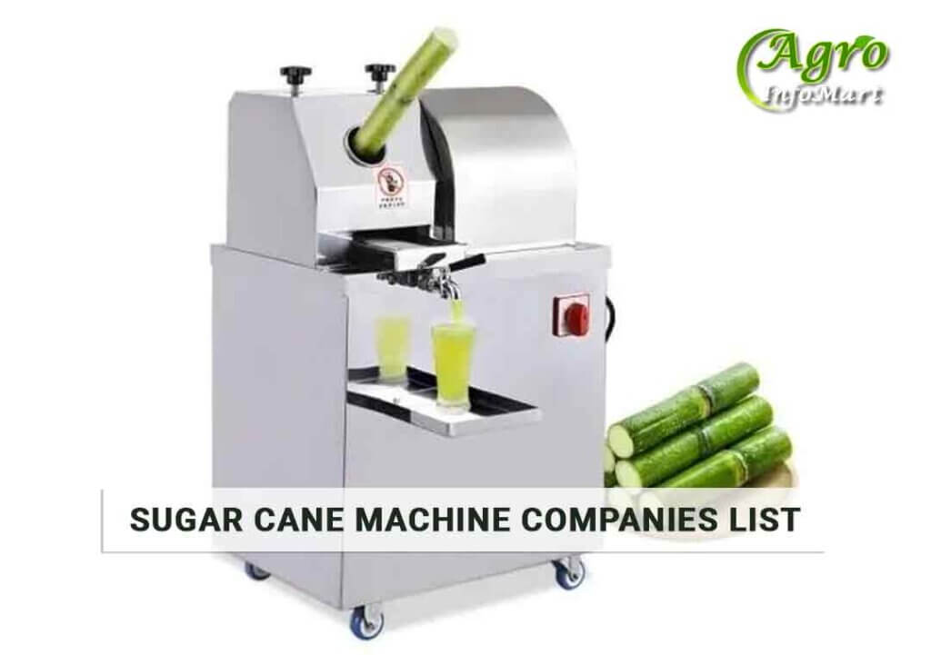 Sugar Cane Machine Manufacturers Companies In India