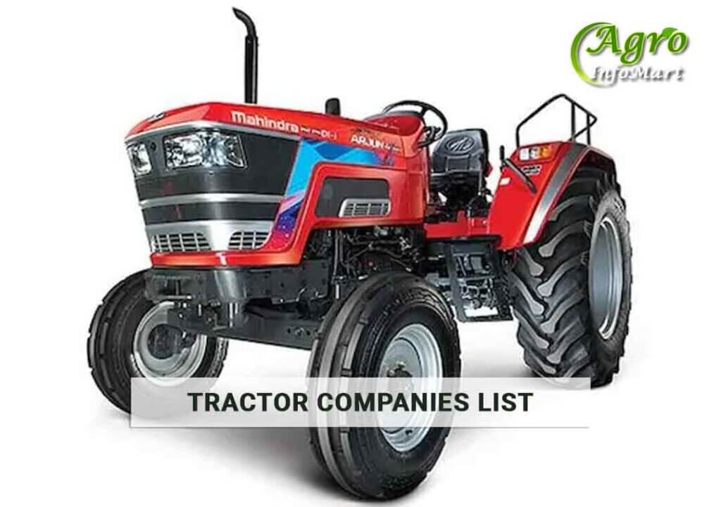 Tractor Manufacturers Companies In India