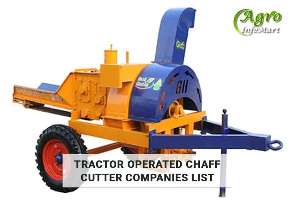 Tractor Operated Chaff Cutter Manufacturers Companies In India