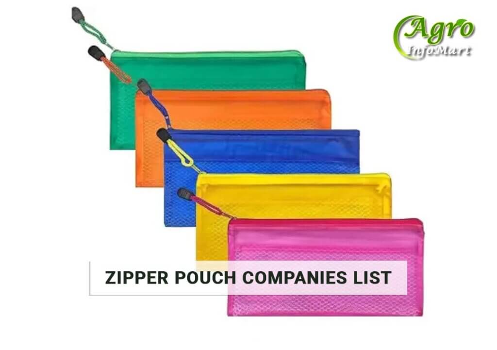 zipper pouch manufacturers Companies In India