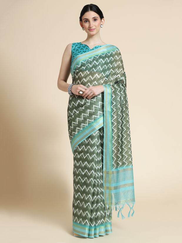 Chanderi Cotton Saree