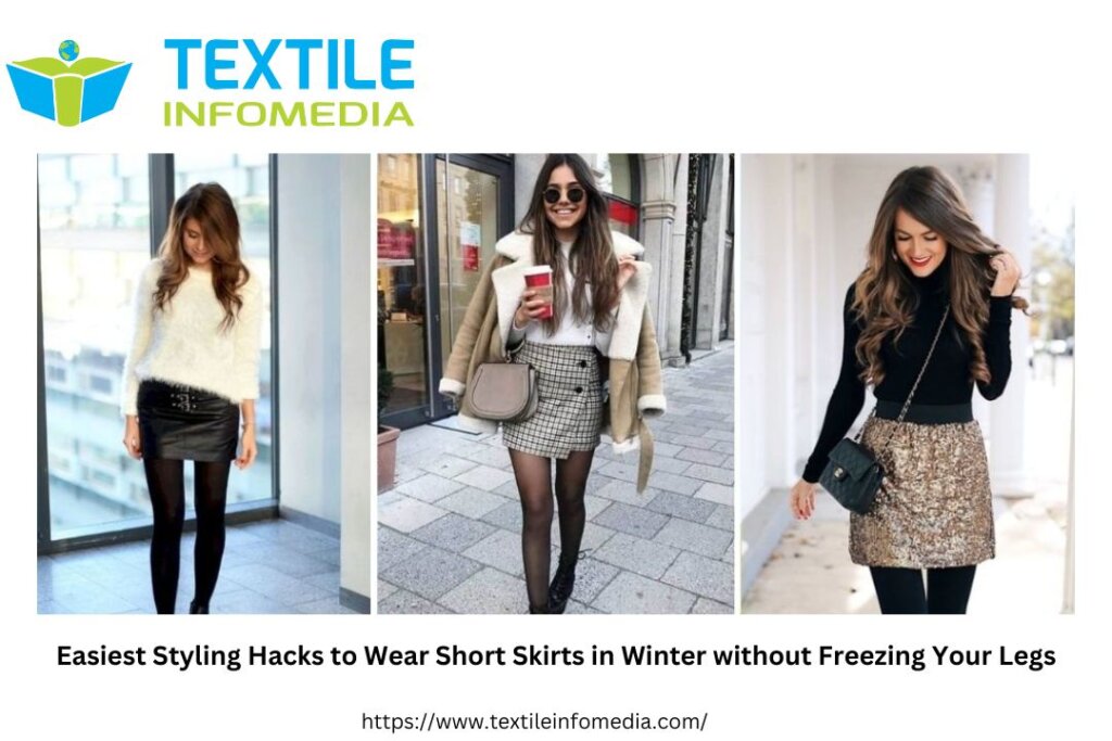 Easiest Styling Hacks to Wear Short Skirts in Winter without Freezing Your Legs