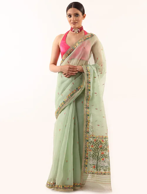 Muslin Cotton Saree from Kolkata