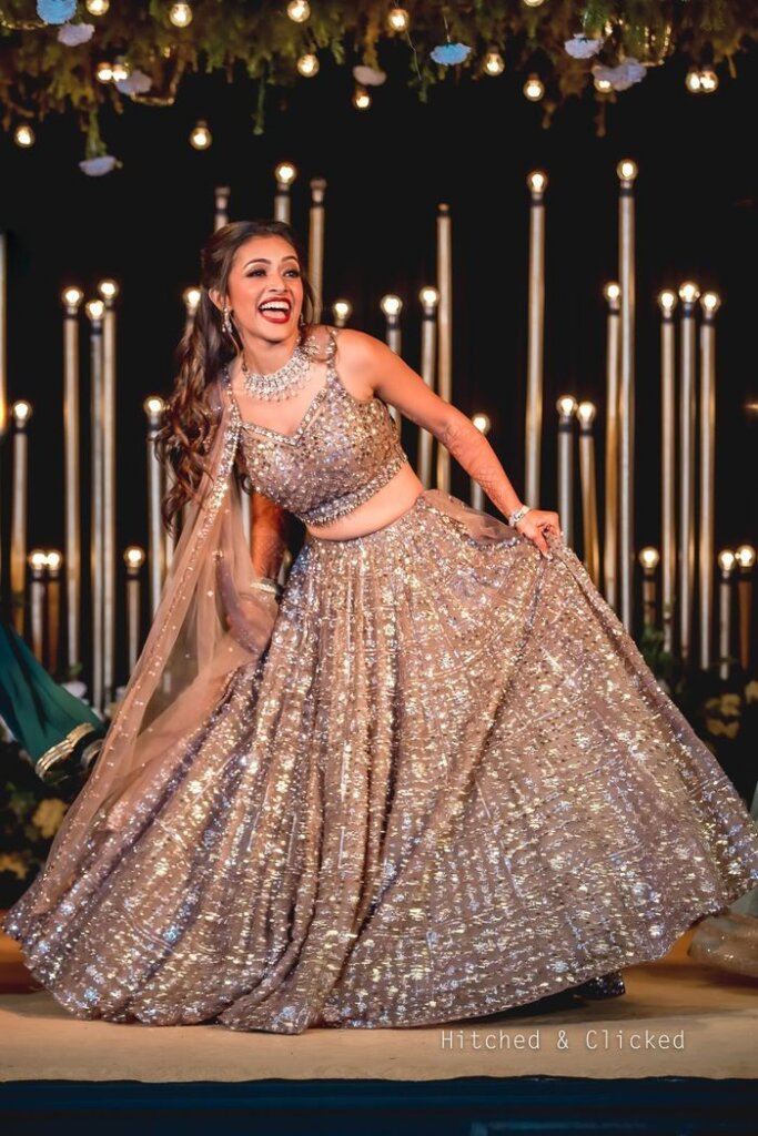 Shimmery Lehengas