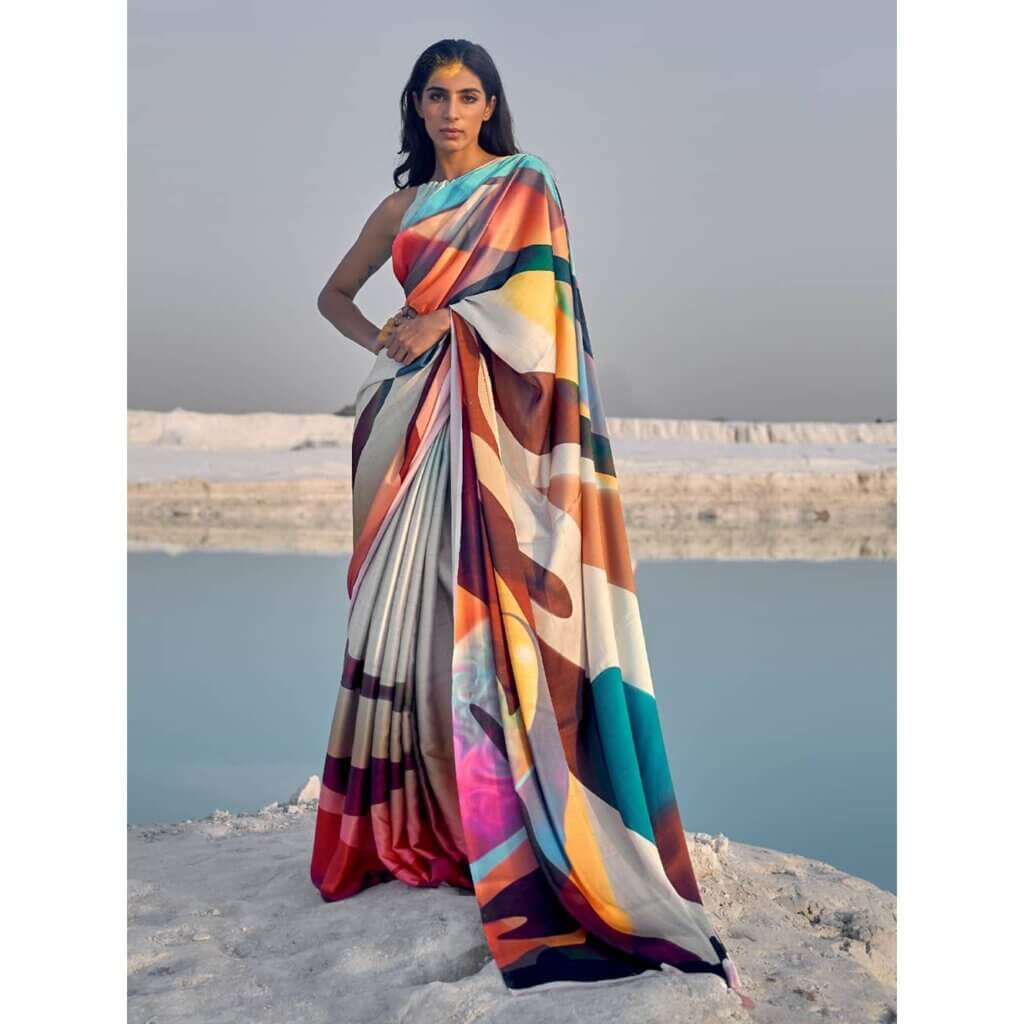 Crepe Silk Saree