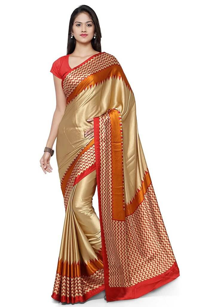 Designer Crepe Saree