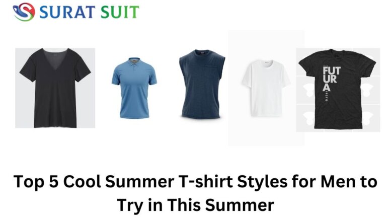 Top 5 Cool Summer T-shirt Styles for Men to Try in This Summer