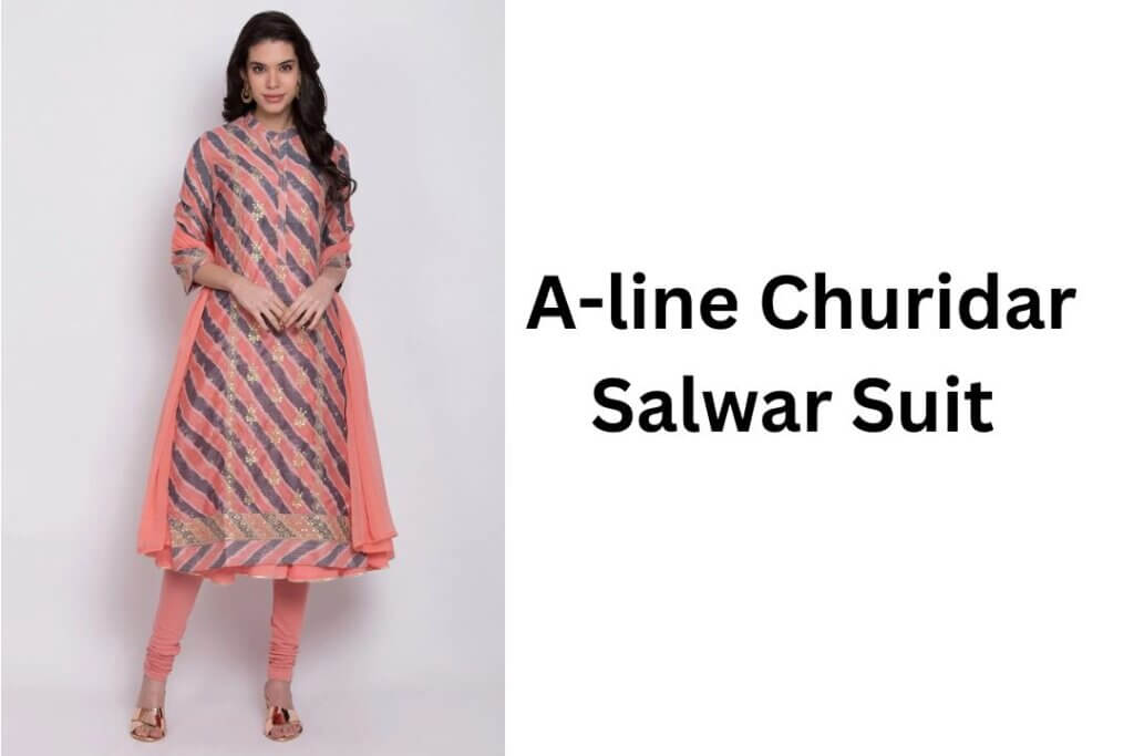  A-line Churidar Salwar Suit