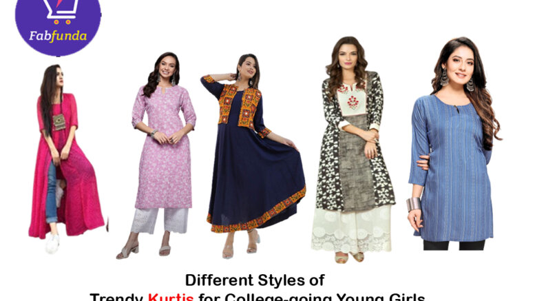 Different Styles of Trendy Kurtis for College-going Young Girls