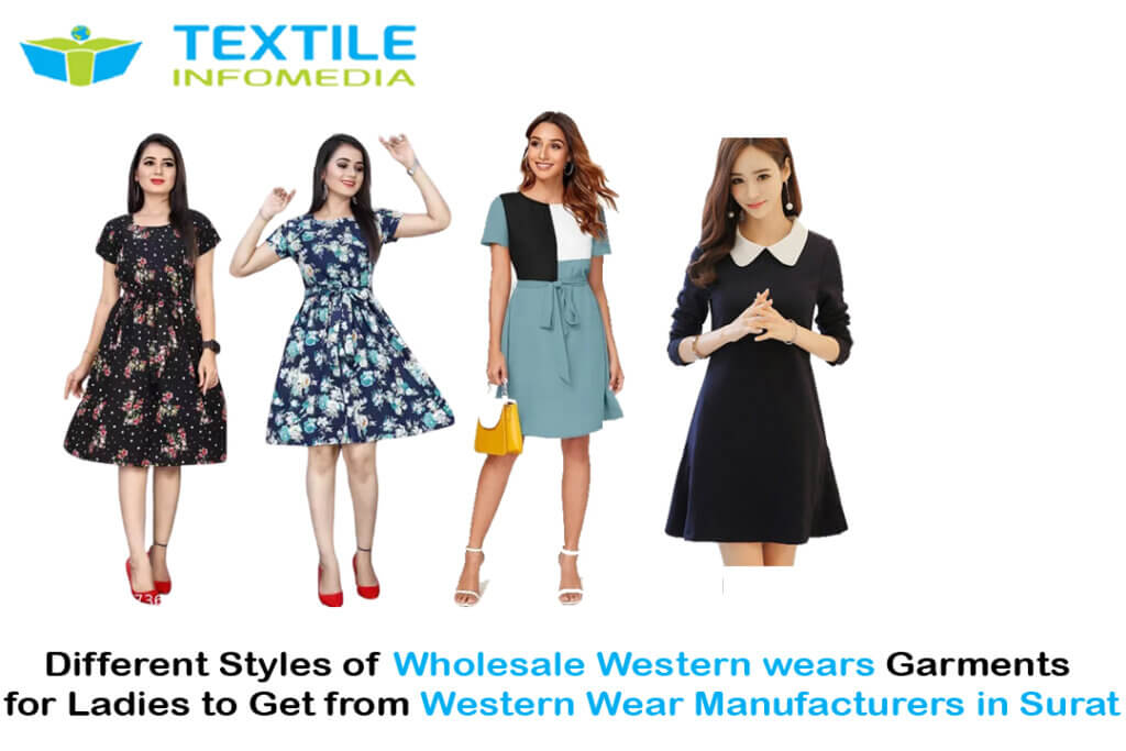Different Styles of Wholesale Western wears Garments for Ladies to Get from Manufacturers in Surat