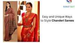 Easy and Unique Ways to Style Chanderi Sarees