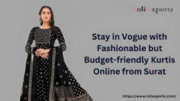 Stay in Vogue with Fashionable but Budget-friendly Kurtis Online from Surat