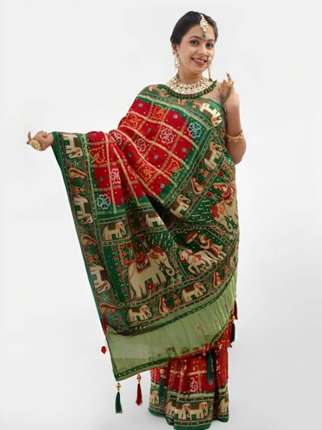 Gharchola Sarees for Marriage