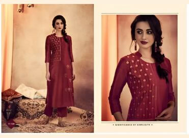 Marina Silk Kurti for Ladies