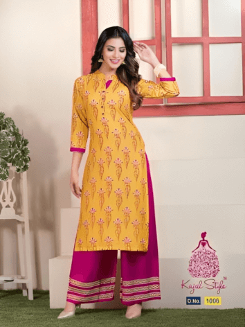 Fancy Khadi Kurti by Fabfirki