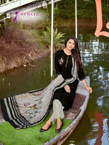 Handwork Muslin Kurtis Catalog by Lavanya Dehliz Trends