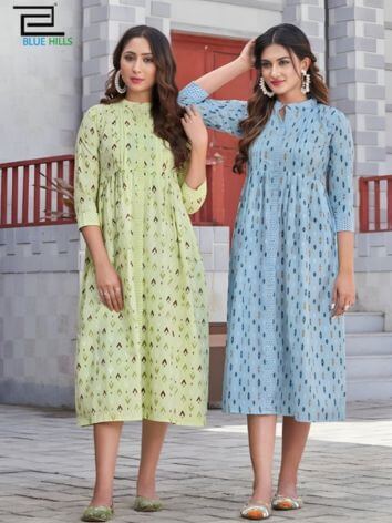 Blue Hills Ikki Cotton Vol 1 Kurtis