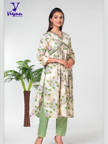 RANGMANCH Aaliya Cut Kurti With Pent