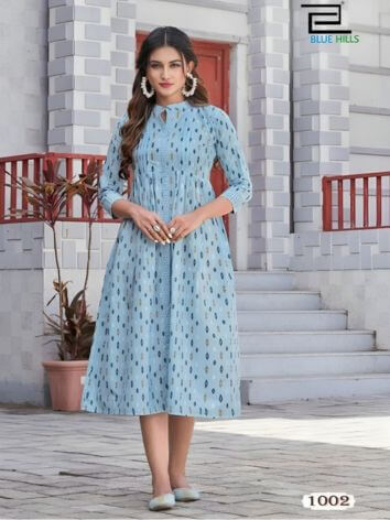 Blue Hills Ikki Cotton Vol 1 Kurtis