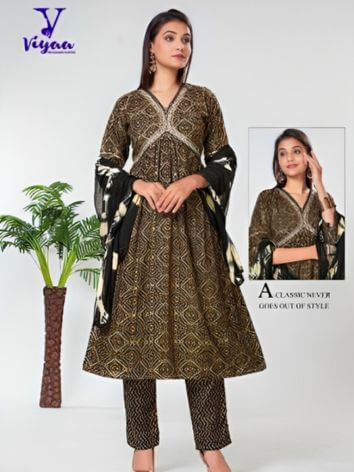 RANGMANCH Aaliya Cut Kurti With Pent And Dupatta