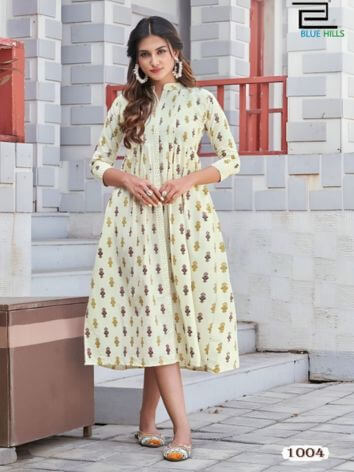 Blue Hills Ikki Cotton Vol 1 Kurtis