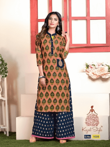 Fancy Khadi Kurti by Fabfirki