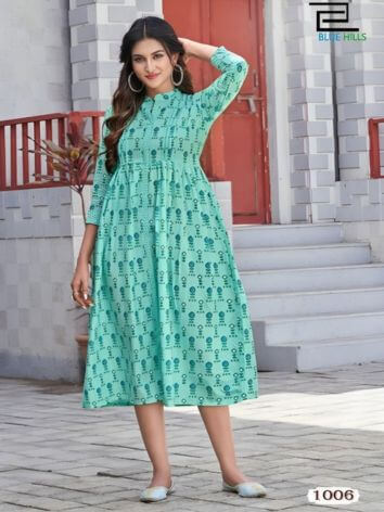 Blue Hills Ikki Cotton Vol 1 Kurtis