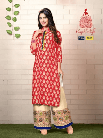 Fancy Khadi Kurti by Fabfirki