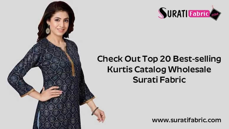 Check Out Top 20 Best-selling Kurtis Catalog Wholesale