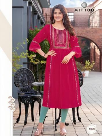 Nayra Cut Kurtis Catalog by MITTOO