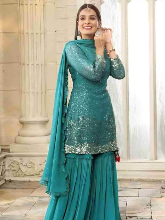 Designer Gharara Suit From Surat