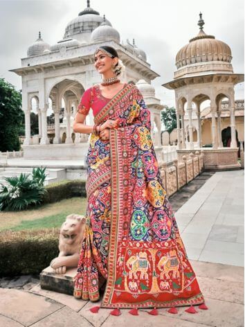 Designer Patola Silk Sarees From Surat