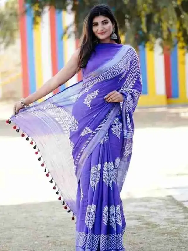Printed Cotton Sarees From Surat