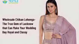 Wholesale Chikan Lehenga